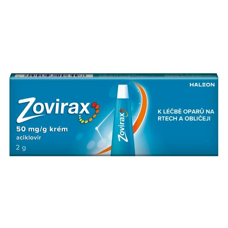 Zovirax 50 mg/g krém 2 g