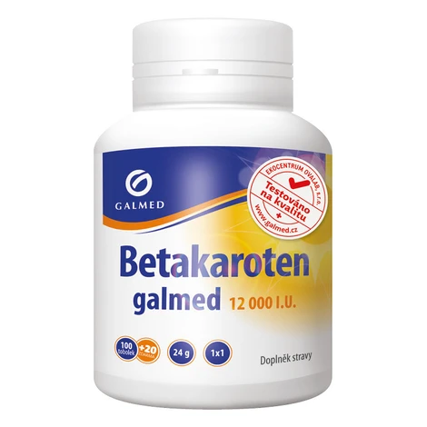 Galmed Betakaroten 12 000 I.U. 100+20 tobolek