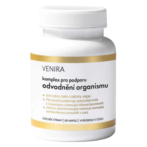 Venira Komplex pro podporu odvodnění organismu 80 kapslí