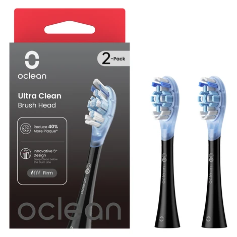 Oclean Ultra Clean náhradní hlavice 2 ks černé