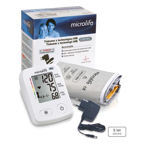 Microlife BP A2 Classic Accurate automatický tlakoměr na paži