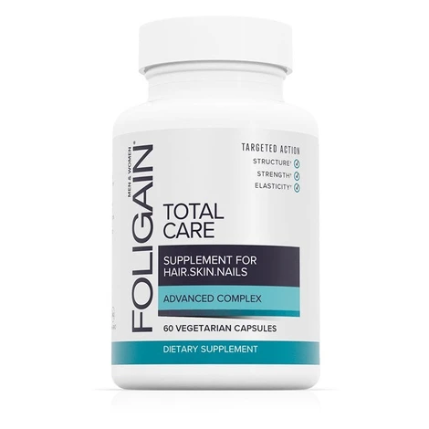 Foligain Total Care Advanced pro vlasy, pleť i nehty 60 kapslí