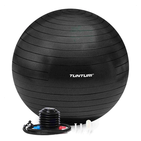 Tunturi Gymnastický míč zesílený 55 cm varianta černý