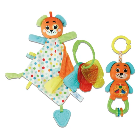 Clementoni Clemmy baby - Sada můj první plyšák - Štěňátko v dárk. kazetě