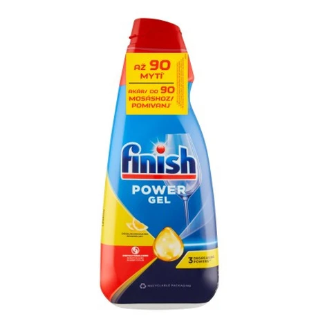 Finish Power Lemon gel do myčky nádobí 2 x 900 ml
