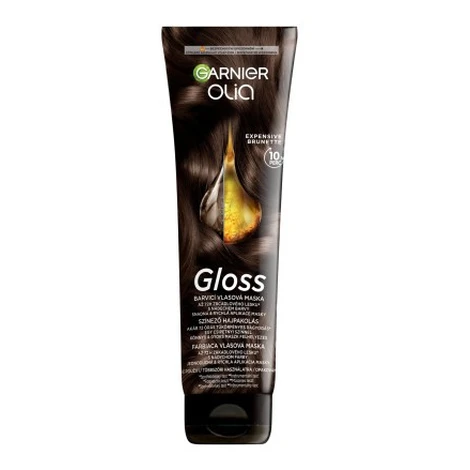 Garnier Olia Gloss Expensive Brunette barvicí vlasová maska 150 ml