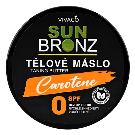 Vivaco Tělové máslo Carotene SPF 0 SUN BRONZ 150 ml