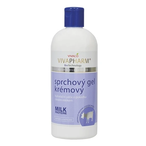 Vivaco Sprchový gel s kozím mlékem VIVAPHARM 400 ml
