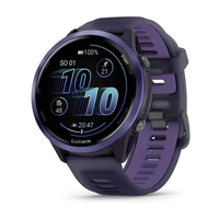 Garmin Forerunner 570 47 mm fialová hliníková luneta s fialovo-indigovým poloprůhledným řemínkem