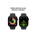 Apple Watch Series 11 Cellular (46mm) Klavírně černý hliník s černým sportovním řemínkem S/M