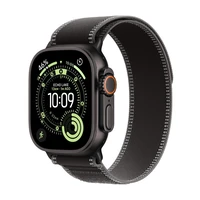 Apple Watch Ultra 3 (2025) 49mm Černý titan s černým/uhlovým trailovým tahem S/M