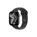 Apple Watch Series 11 Cellular (46mm) Klavírně černý hliník s černým sportovním řemínkem S/M
