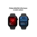 Apple Watch Series 11 Cellular (46mm) Klavírně černý hliník s černým sportovním řemínkem S/M