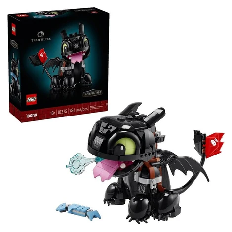 LEGO Icons 10375 Jak vycvičit draka: Bezzubka