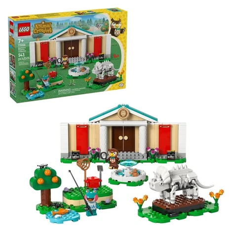 LEGO Animal Crossing 77056 Blathers a jeho muzejní sbírka