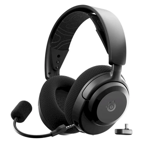 SteelSeries Arctis Nova 3PW bezdrátová herní sluchátka černá
