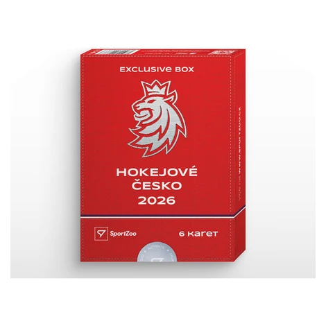 Hokejové kartičky SportZoo - Hokejové Česko 2026 Exclusive box