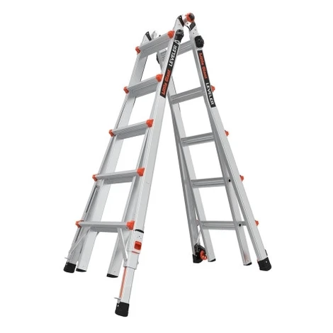 Teleskopický kloubový žebřík/štafle 4x5 příček Little Giant LEVELER M22 16522EN-801