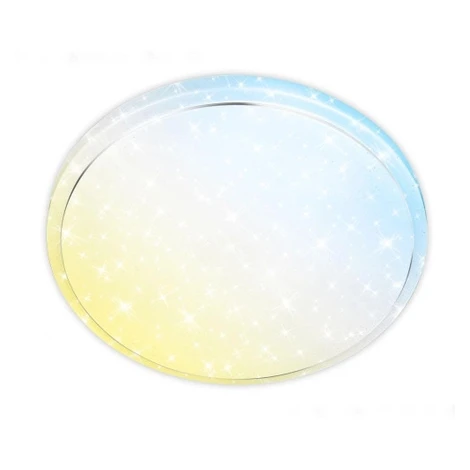 Stropní LED svítidlo BRILONER Star A průměr 48cm 19,5W stmívatelné dálkovým ovladačem CCT bílé 3