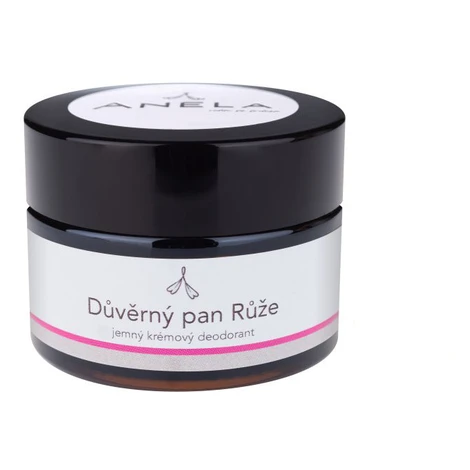 Anela jemný krémový deodorant Důvěrný pan Růže 50 ml