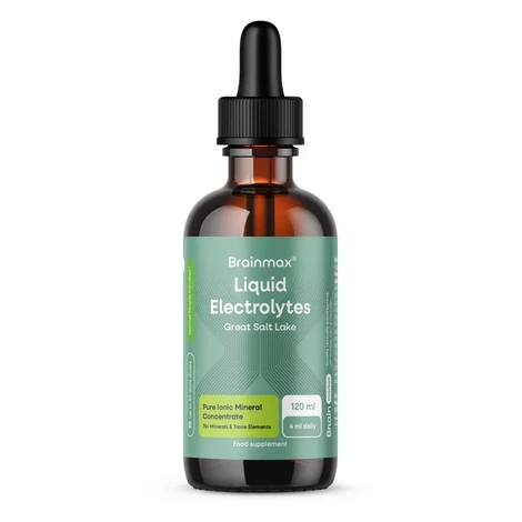 BrainMax - Liquid Sport Electrolytes, Elektrolyty pro každý den, 120 ml