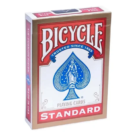 Bicycle 808 Gold Rider Back Standard (červené/modré) Barva: Červená