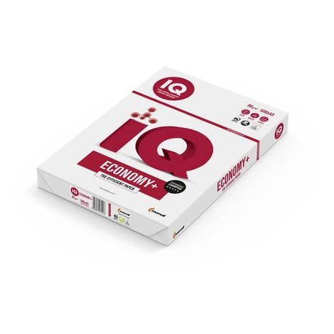 Kancelářský papír IQ Economy+ A3 - 80 g/m2, CIE 161, 500 listů