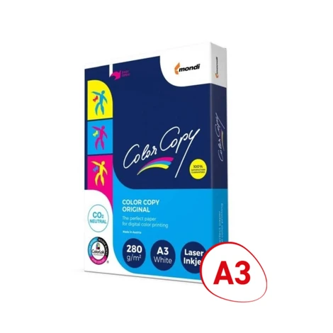 Kancelářský papír Color Copy A3 - 280 g/m2, CIE 161, 150 listů