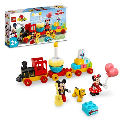 LEGO LEGO®  DUPLO® │ Disney 10941 Narozeninový vláček Mickeyho a Minnie