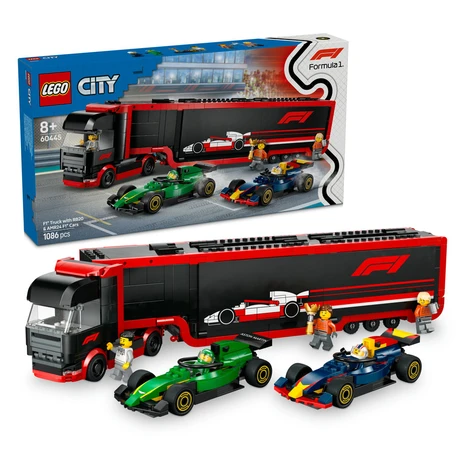 LEGO LEGO® City 60445 Kamion F1® s vozy F1® RB20 a AMR24
