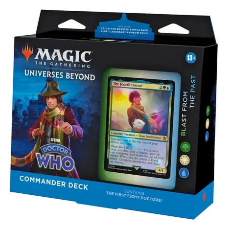 Wizards of the Coast Magic The Gathering Universes Beyond Doctor Who Commander Deck Blast from t