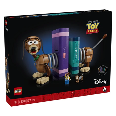 Knižní zarážky: Slinky z filmu Toy Story - LEGO-Disney and Pixar’s Light (43301)