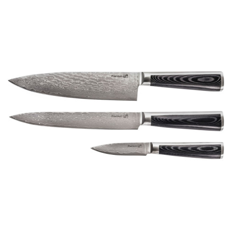 Sady kuchyňských nožů z damaškové oceli