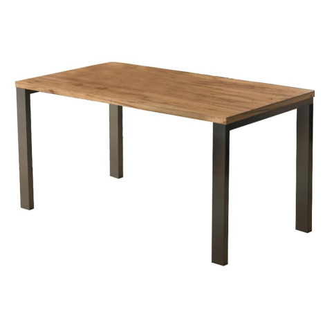 Jídelní stoly v dekoru dub zlatý