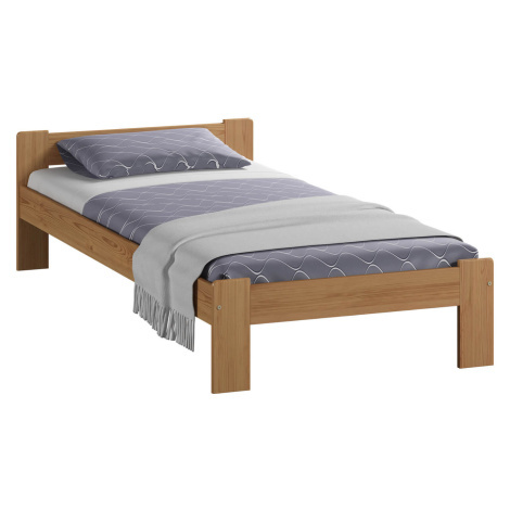 Postele v dekoru olše 90x200 cm