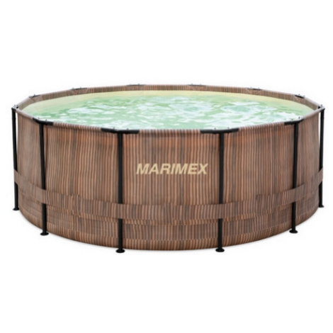 Bazény s konstrukcí v dekoru dřeva