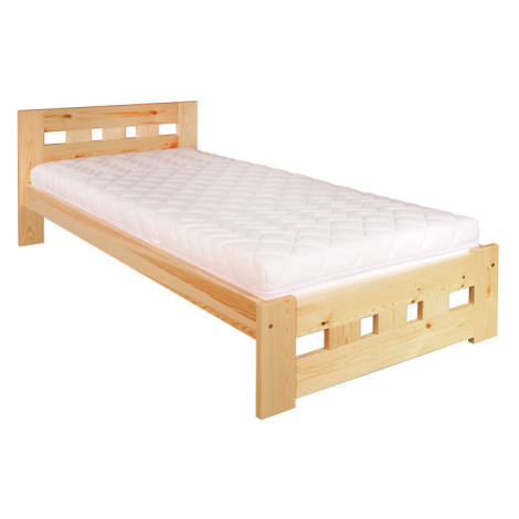 Dřevěné jednolůžkové postele