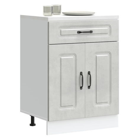 Spodní kuchyňské skříňky v dekoru beton