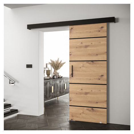 Posuvné interiérové dveře v dekoru dub artisan