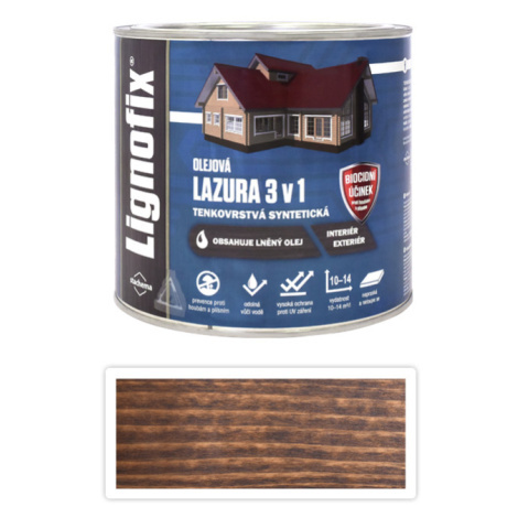 Lazury na dřevo v odstínu wenge