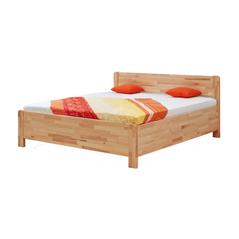 Dřevěné postele 160x200 cm