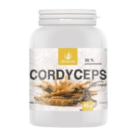 Doplňky stravy s houbou Cordyceps