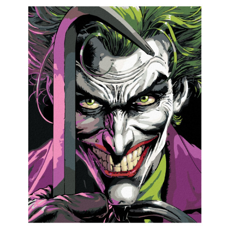 Malování podle čísel s motivem Joker