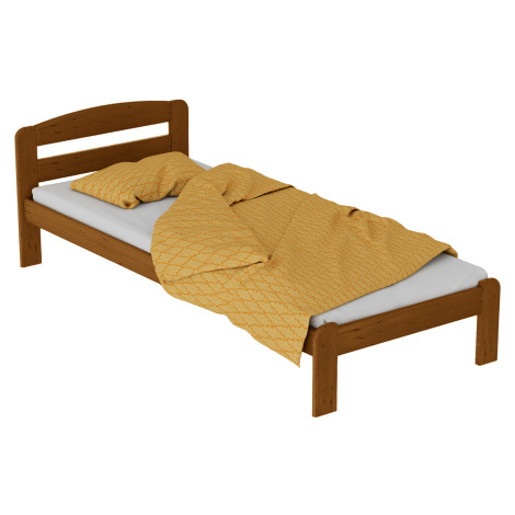 Masivní dubové postele 90x200 cm