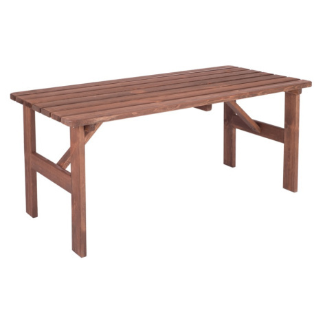 Levné dřevěné zahradní stoly
